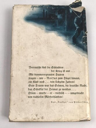 "Herbert Norkus und die Hitlerjungen vom Beusselkietz" datiert 1934, 89 Seiten, DIN A5, Einband defekt