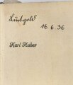 "Herbert Norkus und die Hitlerjungen vom Beusselkietz" datiert 1934, 89 Seiten, DIN A5, Einband defekt