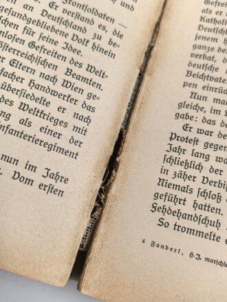 "H.J. Marschiert! - Das neue Hitler-Jugend-Buch" 383 Seiten, DIN A5, stark gebraucht