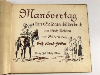 "Manövertag - Ein Soldatenbilderbuch"  DIN...