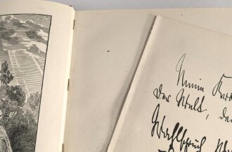 "Unser Heldenkaiser 1797-1897 Festschrift zum hundertjährigen Geburtstage Kaiser Wilhelms des Großen" 276 Seiten, über DIN A4 mit Widmung, einige Blätter lose