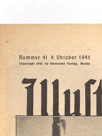 Berliner Illustrierte Zeitung Nr 41 vom 9. Oktober 1941...