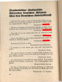 Der Deutsche Arbeitsdienst, Seine Aufgabe in der Volksgemeinschaft, DIN A5, 23 Seiten