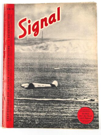 Signal Sonderausgabe Nr. 13 vom 1. Oktober 1940 "Ein...