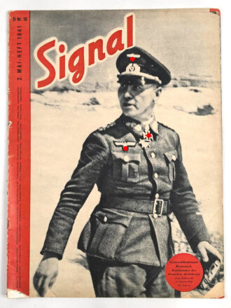 Signal Sonderausgabe Nr. 10 vom 2. Mai 1941 "Generalleutnant Rommel, Befehlshaber des deutschen Afrikakoprs"