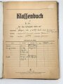 Klassenbuch einer Klasse 6a für das Schuljahr 1944 / 45