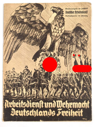 Deutscher Arbeitsdienst - Sonderausgabe der Zeitschrift...