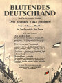 "Blutendes Deutschland" Heft zum gleichnamigen Film, DIN A4, 6 Seiten, datiert 1933