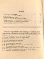 "Rassischer Aufbau des deutschen Volkes" Herausgegeben von der Deutschen Arbeitsfront NS. Gemineschaft Kraft durch Freude, 32 Seiten, DIN A5