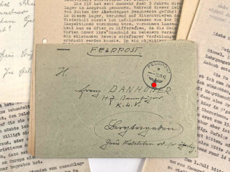 NSDAP Kreisleitung Berchtesgaden / Hitlerjugend KLV Berchtesgaden, Umfangreicher Schriftverkehr, dabei eine Anerkennungsurkunde zur Verleihung der KLV Plakette