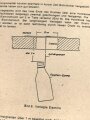 REPRODUKTION, D 275/2 Die Flaschen-Eismine Bescheibung, Handhabung und Behanlungsanleitung, datiert 1940, DIN A6, 10 Seiten