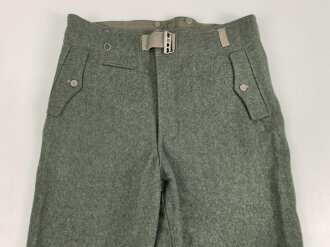 Heer, Feldbluse mit Hose Sturmgeschütz. Ältere Sammleranfertigung, die Effekten Original. Einzelstück aus Sammlungsauflösung