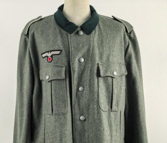 Heer, Feldbluse für Mannschaften Modell 1936, ältere Sammleranfertigung, Einzelstück aus Sammlungsauflösung