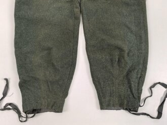 Fallschirmjäger Hose, ältere Sammleranfertigung, Einzelstück aus Sammlungsauflösung