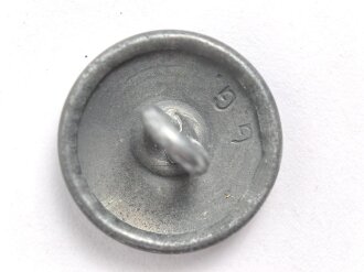 Knopf für eine Feldbluse der Wehrmacht, graugüner Originallack, Eisen,  je 19,5mm, sie erhalten ein ( 1 ) Stück