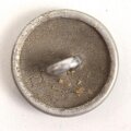 7 x Knopf für eine Feldbluse der Wehrmacht, Aluminium,  je 19mm, getragen