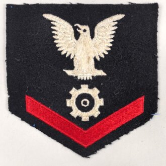 U.S. Navy rating arm badge Engineman