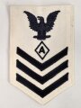 U.S. Navy rating arm badge " A" on white