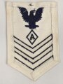 U.S. Navy rating arm badge " A" on white