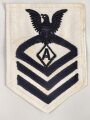 U.S. Navy rating arm badge " A" on white