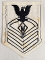 U.S. Navy rating arm badge " A" on white