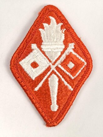 U.S. Army , Signal School patch , used