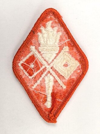 U.S. Army , Signal School patch , used