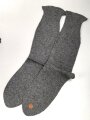 Paar feldgraue Wollsocken Größe 11 1/2,Ein ( 1 ) ungetragenes Paar aus der Zeit des 2.Weltkrieg