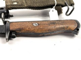 Norwegen, Seitengewehr Modell 1894/43 - M4 SLK, so ab 1956 getragen