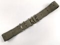 U.S. Army M-1956 pistol belt. Used, total length as is 102cm