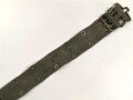 U.S. Army M-1956 pistol belt. Used, total length as is 102cm