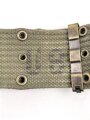 U.S. Army M-1956 pistol belt. Used, total length as is 109cm