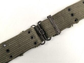 U.S. M-1956 pistol belt. Private purchase, buckel marked...