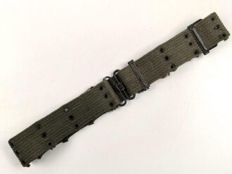 U.S. M-1956 pistol belt. Private purchase, buckel marked...