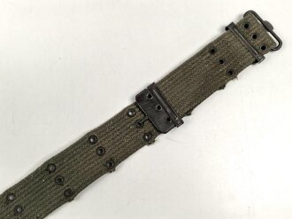 U.S. M-1956 pistol belt. Private purchase, buckel marked " TAIWAN" Used, total length as is 94cm