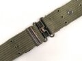 U.S. Army  pistol belt. OD, used, total length as is 112cm