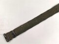 U.S. Army  pistol belt. OD, used, total length as is 112cm