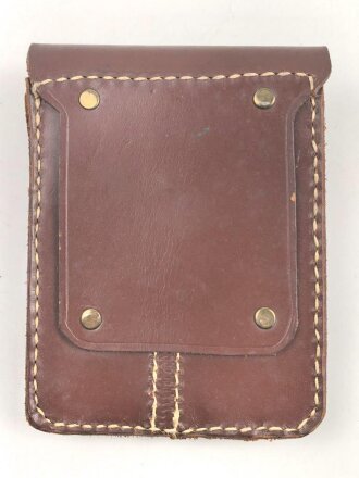 U.S. Brown leather magazine pouch, private purchase, good...