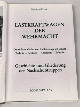 "Lastkraftwagen der Wehrmacht", 207 Seiten, DIN...