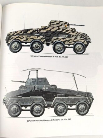 "Die gepanzerten Radfahrzeuge des deutschen Heeres 1905-1945" Band 4 der Serie Militärfahrzeuge, ca. 160 Seiten, ca. DIN A4, gebraucht