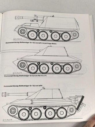 "Die Panzer-Kampfwagen 35(t) und 38(t) und ihre Abarten" Band 11 der Serie Militärfahrzeuge, 402 Seiten, ca. DIN A4, gebraucht