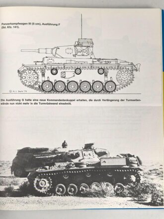 "Der Panzer-Kampfwagen III und seine Abarten" Erweiterter Band 3 der Serie Militärfahrzeuge, ca 150 Seiten, ca. DIN A4, gebraucht