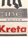 Feldzeitung "Deutsche Truppen auf Kreta" Nummer 264 vom 25. Mai 1941 Herausgeber: Propaganda-Kompanie