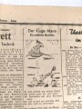 Feldzeitung "Deutsche Truppen auf Kreta" Nummer 264 vom 25. Mai 1941 Herausgeber: Propaganda-Kompanie