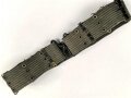 U.S. Army M-1956 pistol belt. Well used, total length as is 80cm