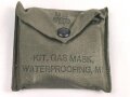 U.S. Army  WWII Kit, Gas mask, Waterproofing, M1. Unissued