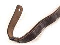 U.S. Army, visor hat chin strap, brown leather