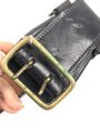 U.S. Army "Sam Browne Belt" blackened leather, total lenght 133cm