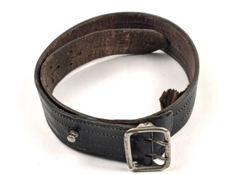 U.S. Army "Sam Browne Belt" black leather,...