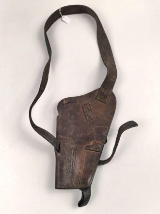 U.S. WWII or Korean war era shoulder holster, used, incomplete